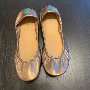 Tieks - Bronze Metallic, Size 9